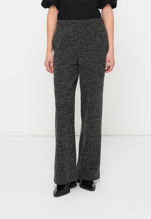 VISIA PANTS - Calças - black/white