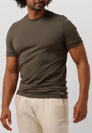 ANTON - T-Shirt basic - olijf