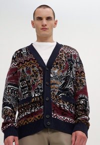 Missoni BUTTONED CARDIGAN - Ζακέτα - multicolor/red/grey/black
