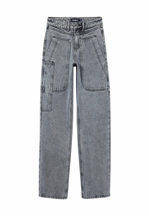 Jeans straight leg - grey