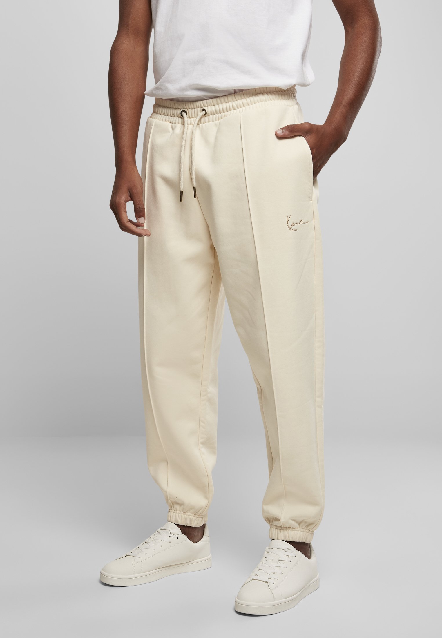 Karl Kani UNISEX - Pantaloni sportivi - cream/beige - Zalando.it