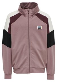 Hummel HMLMYNTHE - Mikina na zip - twilight mauve