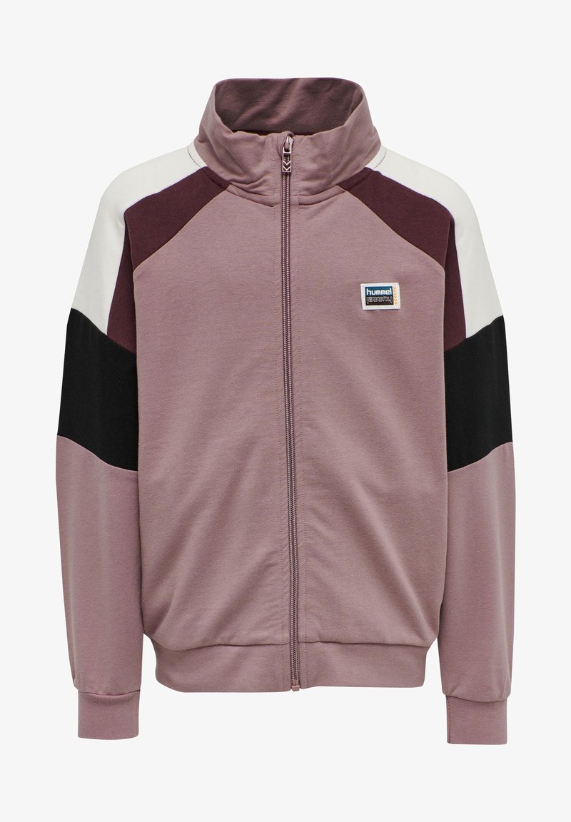 Hummel HMLMYNTHE - Mikina na zip - twilight mauve