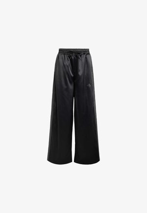 adidas Sportswear, SATIN WIDE LEG PANT - Teplákové kalhoty - black grey six