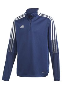 adidas Performance TIRO 21 TRAINING TOP - Träningsjacka - blue