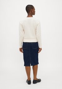 Lauren Ralph Lauren Petite RIEDNEE LONG SLEEVE - Vesta - mascarpone cream multi