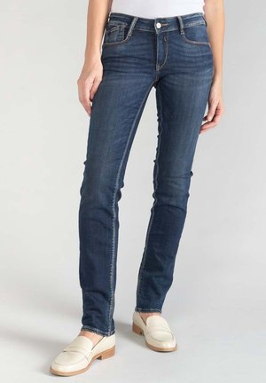 Straight leg -farkut - dark-blue denim