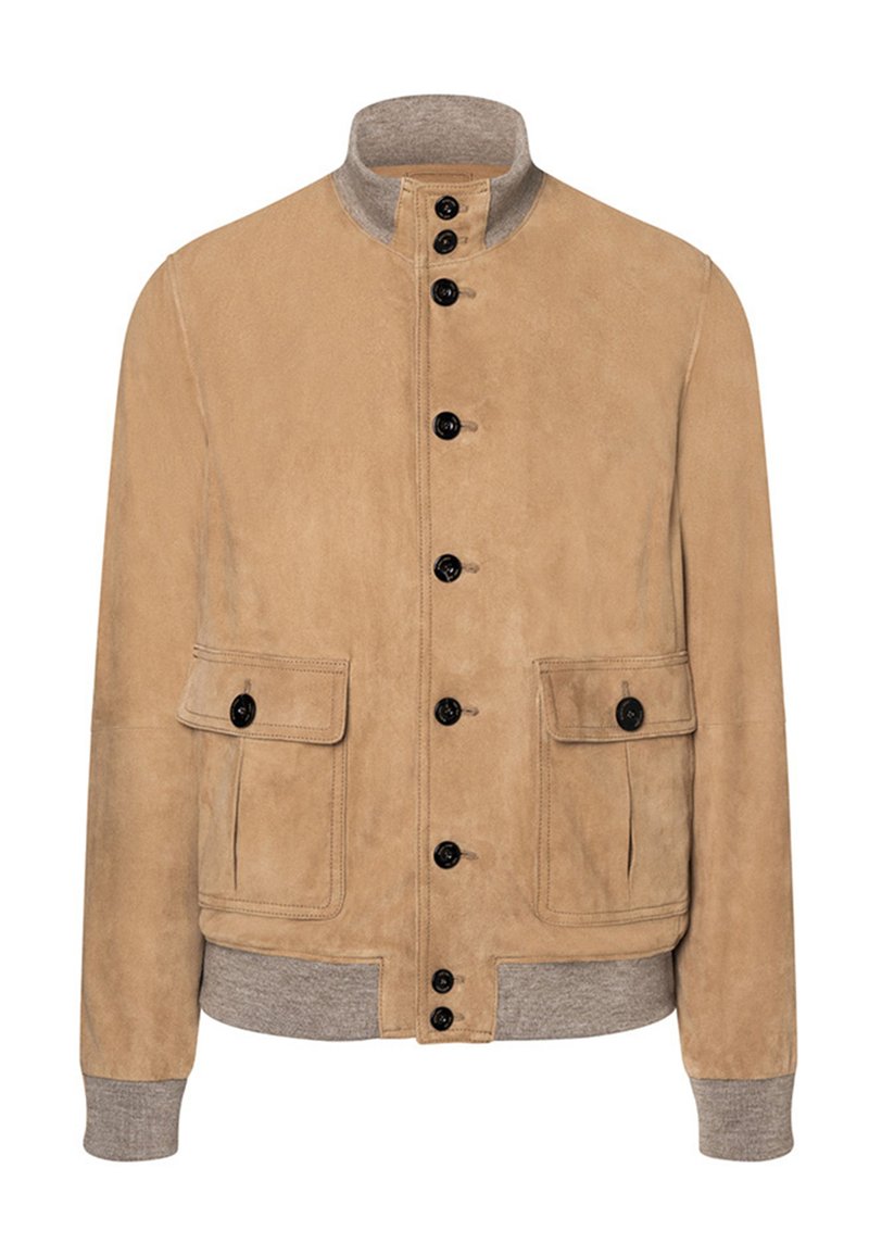 Herren Leichte Jacken | Werner Christ EMANUEL Lederjacke brown/braun - NH37315 Herren Leichte Jacken | Werner Christ EMANUEL Lederjacke brown/braun - NH37315