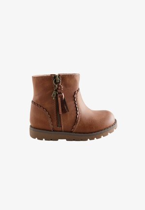 Next, (F) FIT - CHELSEA ZIP TASSEL ANKLE BOOTS FIT (F) - Støvletter - tan brown