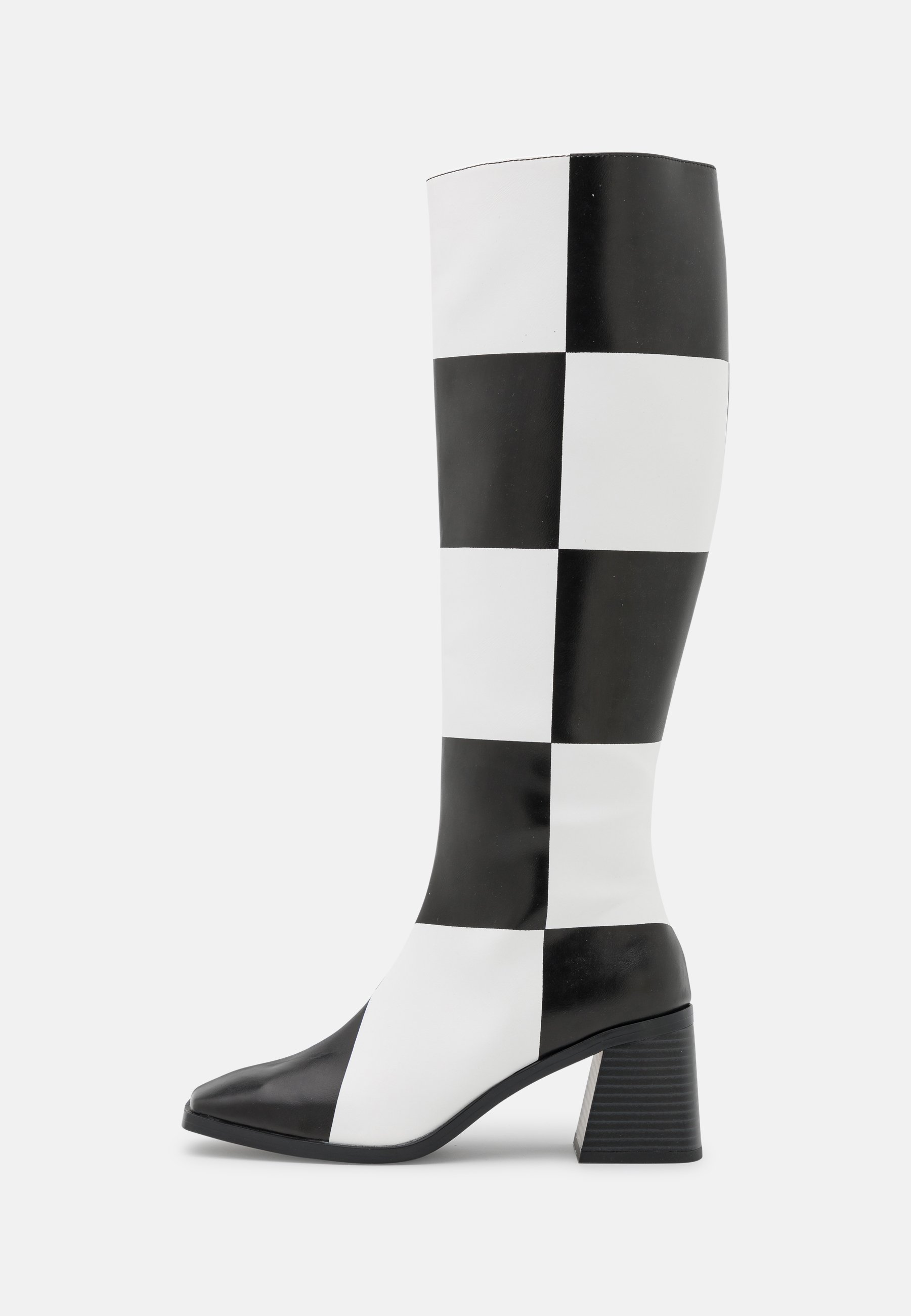 monki patent boots