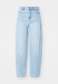 PCSISSELBARREL  - Jean boyfriend - medium blue denim
