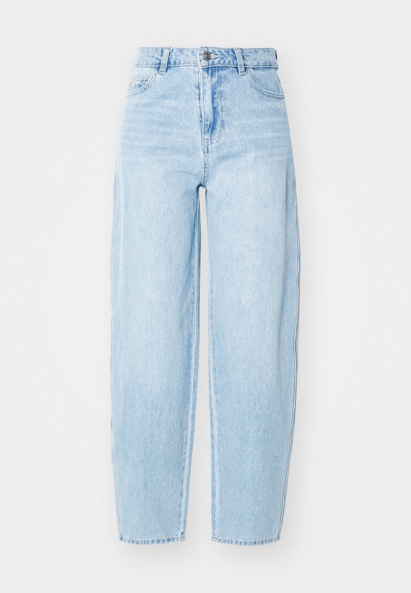 Pieces Relaxed fit jeans blauw denim/bluedenim