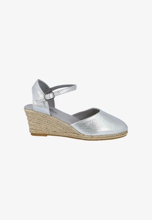 Bubble Bobble, ALPARGATAS - Zapatos de plataforma - silver-coloured