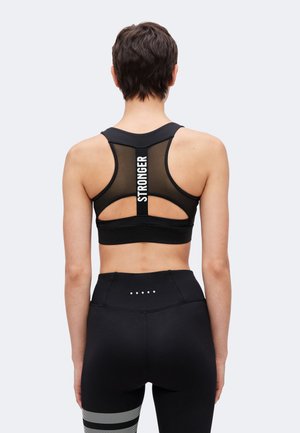 Stronger, BOUNCE SPORTS BRA - Sport-bh met medium support - black