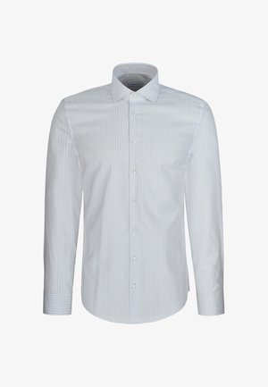 Seidensticker, SLIM - DOBBY STRIPE - Shirt - grey