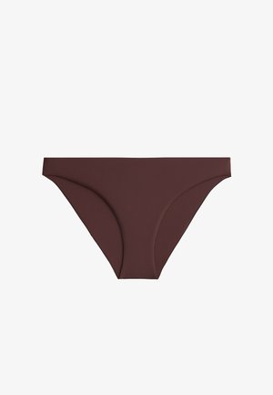 OYSHO, CLASSIC BIKINI BRIEFS - Bas de bikini - chocolate red