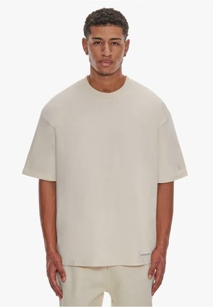 Bazix Republiq SUPER HEAVY BLANK - T-Shirt basic - coconutmilk