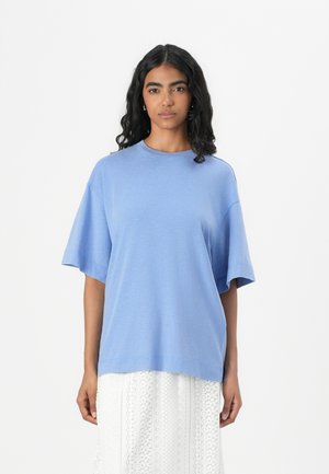 SLFDIA OVERSIZED TEE - T-shirt basique - cornflower blue