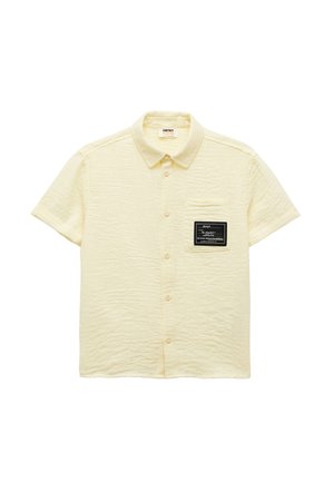 SHORT SLEEVE - Vapaa-ajan kauluspaita - yellow