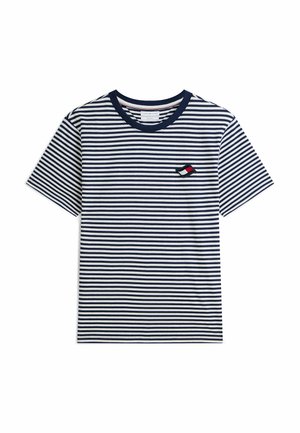 Tommy Hilfiger, Print T-shirt - carbon navy ivory petal stripe