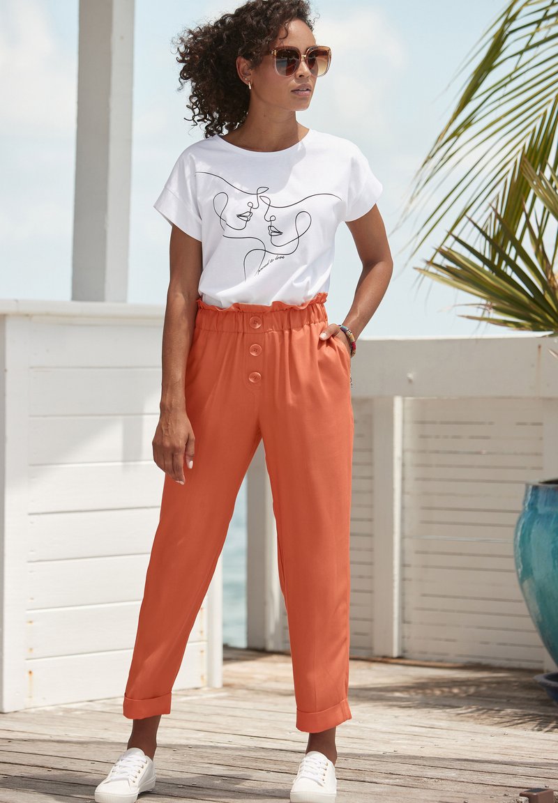 LASCANA Kelnės - orange