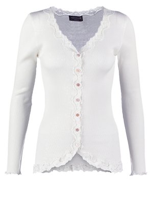 Rosemunde SILK-MIX CARDIGAN - Chaqueta de punto - new white