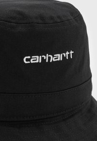 Carhartt WIP SCRIPT BUCKET HAT UNISEX - Hut - black/white