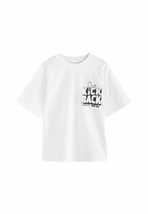 REGULAR FIT - SNOOPY - Tricou cu imprimeu - white