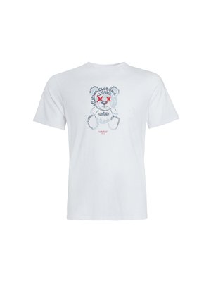 CLOSURE London TEXT TEDDY TEE - T-shirt print - white