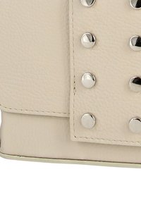 DrachenLeder Umhängetasche - beige weiß