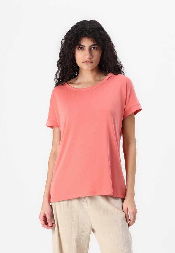 FENYA TEE - Basic T-shirt - sugar coral