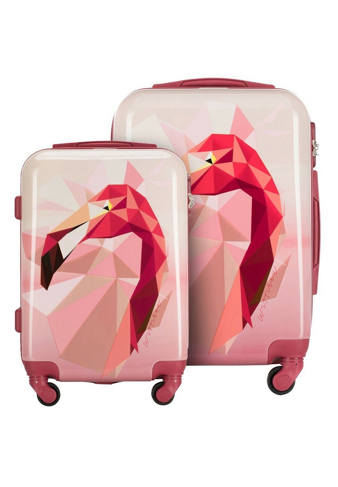 WITTCHEN LARGE SUITCASE FROM ABS - Valise à roulettes - green/vert