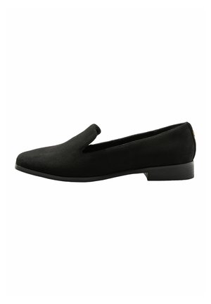 Love & Roses, SLIPPER CUT LOAFERS - Slip-ons - black