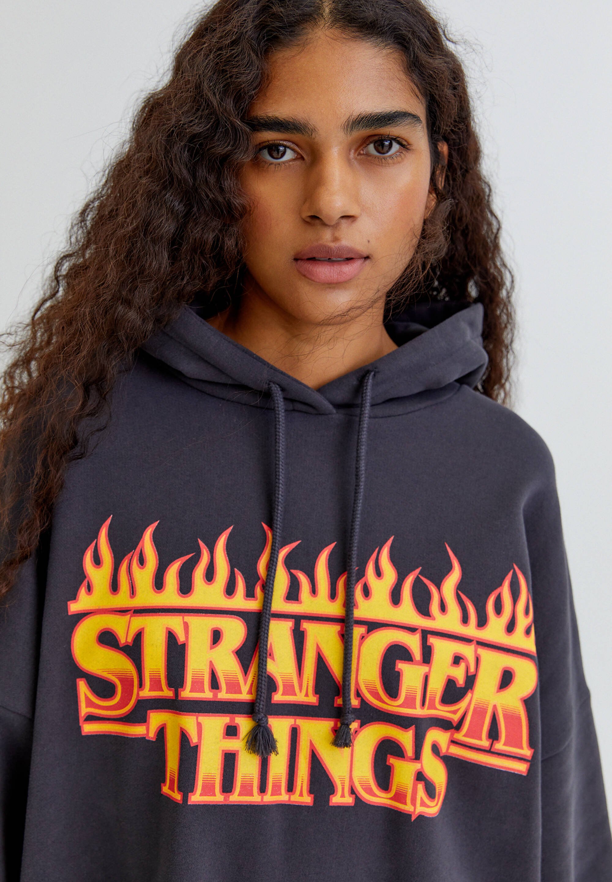 stranger things kapuzenpullover