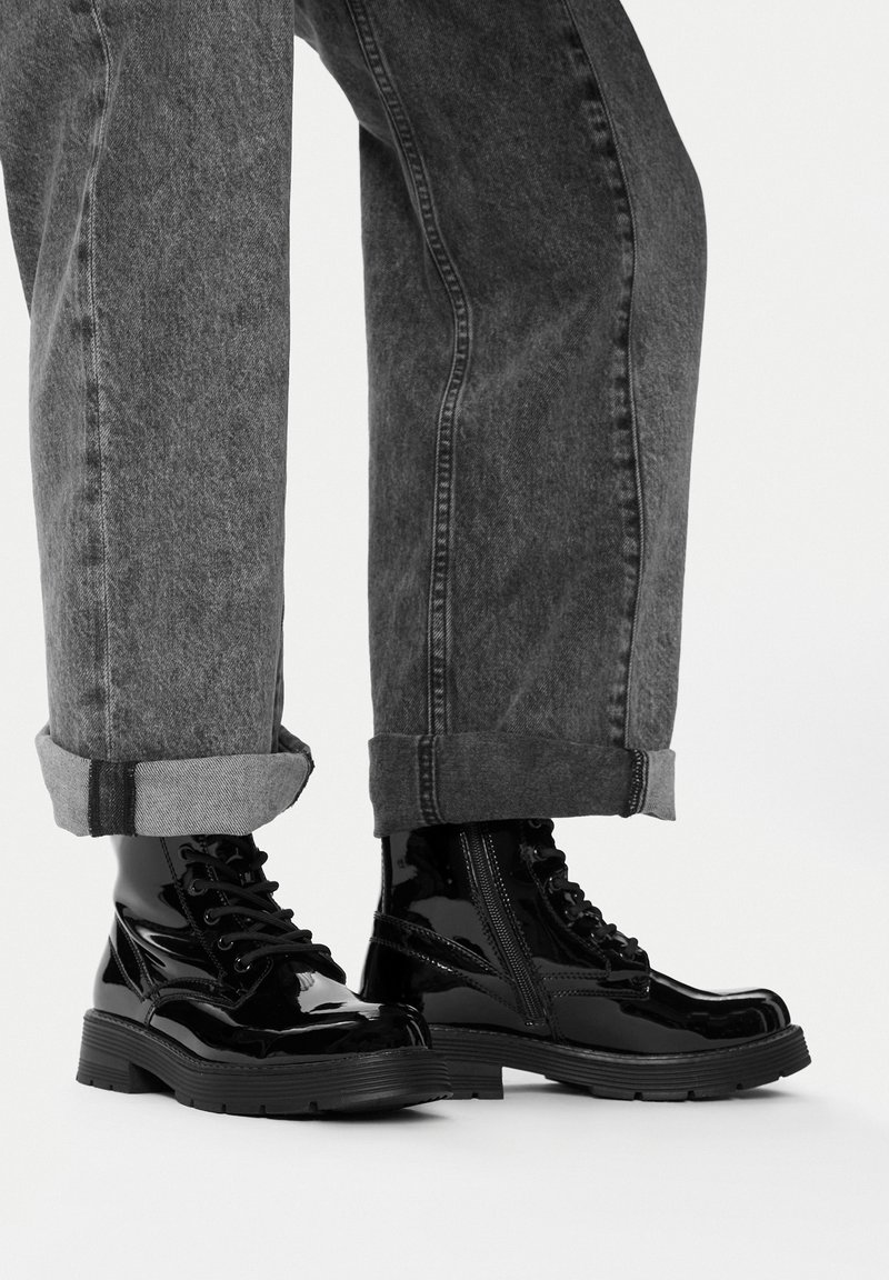 Jenny Botines con plataforma - black/negro - Zalando.es
