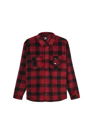 Quiksilver, VENTURE POLAR FLEECE SHIRT - Πουκάμισο - dark red