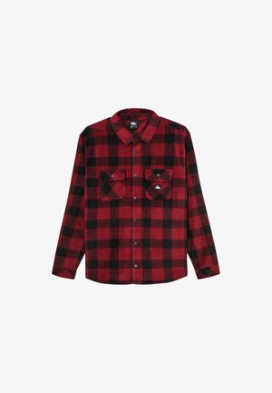 Quiksilver, VENTURE POLAR FLEECE SHIRT - Риза - dark red