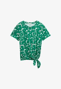 Unausgewählt, abstract green flower print