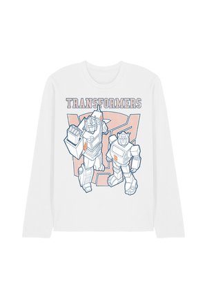 Hasbro, TRANSFORMERS GENERATIONS COLLEGIATE BUMBLEBEE AND OPTIMUS - Langarmshirt - white