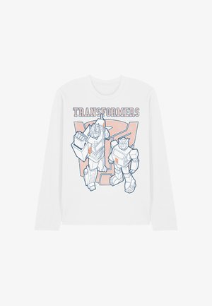 Hasbro, TRANSFORMERS GENERATIONS COLLEGIATE BUMBLEBEE AND OPTIMUS - Langarmshirt - white