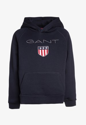 GANT Jersey con capucha - dark blue