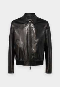 BLOUSON - Veste en cuir - black beauty