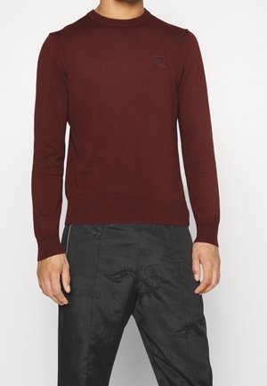 Strickpullover - red
