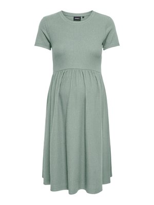 OLMMALAYA  O-NECK  - Jumper dress - jadeite