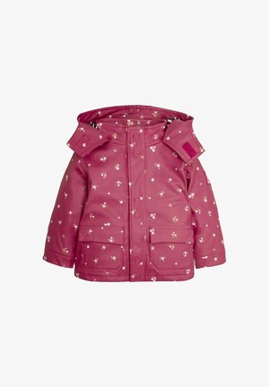 FLORAL 3-IN-1 - REGULAR FIT - Vodoodporna jakna - pink