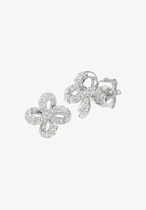 DIAMANT L'ÉTERNEL STUD FLOWER DESIGN - Auskarai - white gold