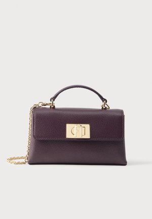 Furla, MINI CROSSBODY TOP HANDLE - Дамска чанта - berry