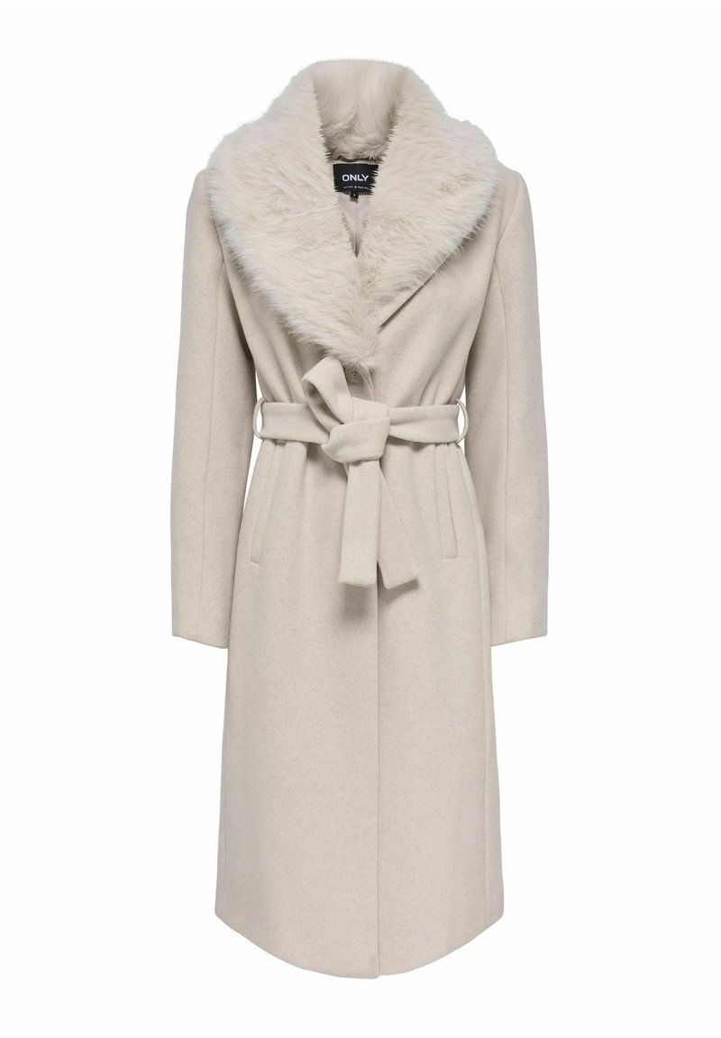 ONLY COAT ONLANNIE COAT - Klassisk frakke - pumice stone/beige - Zalando.dk