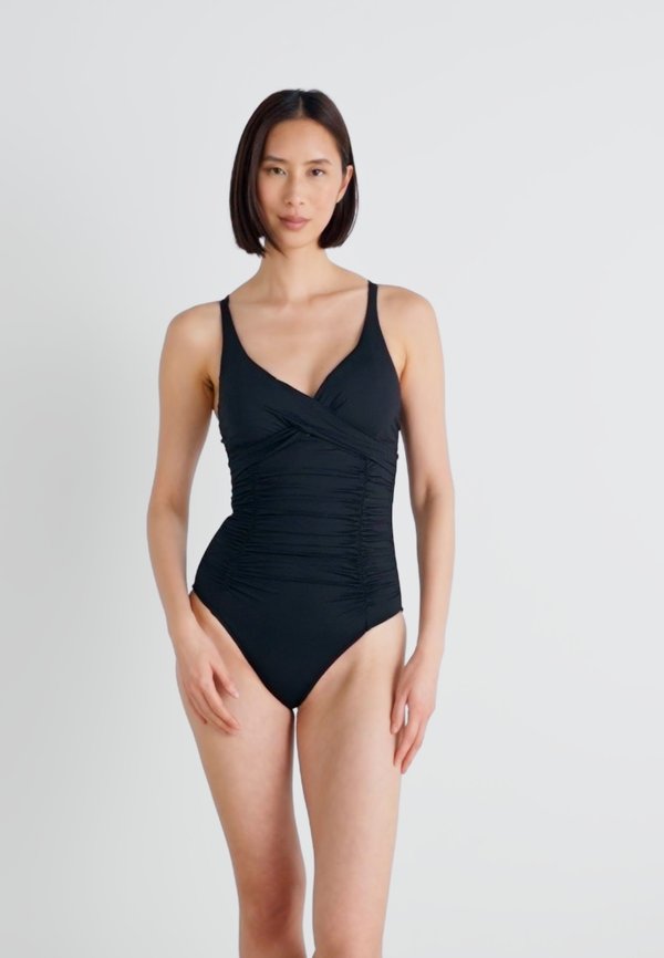 COLLECTIVE GATHERED WRAPFRONT ONEPIECE - Swimsuit2
