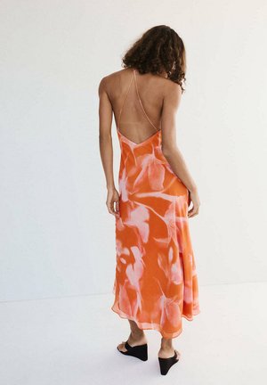 Mango, ADULT - Vestido largo - orange